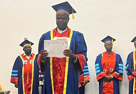 Excellence académique au CRIDE : Thierry BUNGUDI BUNZAMBI devient Docteur en sciences sociales, politiques et administratives